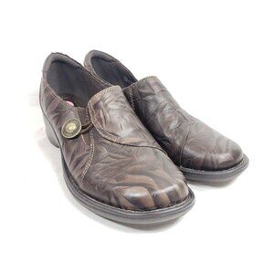 Clarks Artisan Azlyn Luck Loafer Women's Size 9 Brown Leather